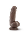DR. SKIN MR. SMITH 7 INCH DILDO CHOCOLATE