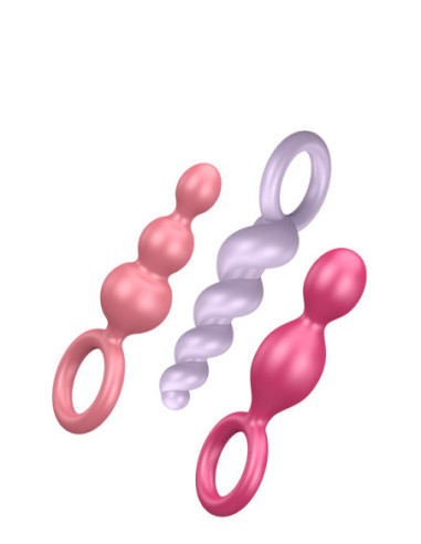 SATISFYER BOOTY CALL PLUGS SET OF 3