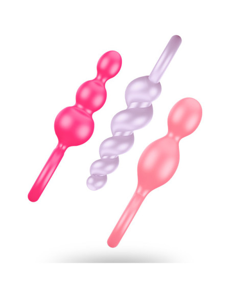 SATISFYER BOOTY CALL PLUGS SET OF 3