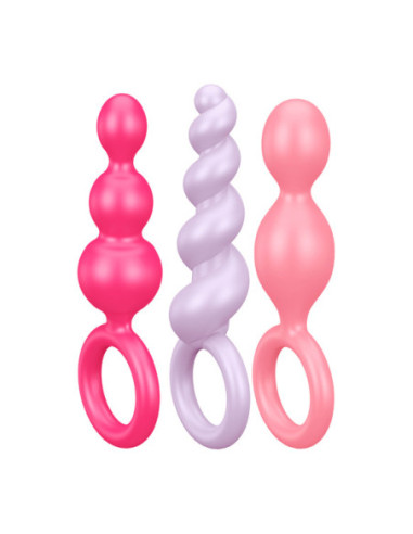 SATISFYER BOOTY CALL PLUGS SET OF 3