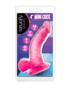 NATURALLY YOURS 4 INCH MINI COCK PINK