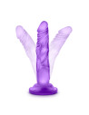 NATURALLY YOURS 5 INCH MINI COCK PURPLE