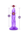 NATURALLY YOURS 5 INCH MINI COCK PURPLE