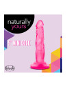 NATURALLY YOURS 5 INCH MINI COCK PINK