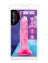 NATURALLY YOURS 5 INCH MINI COCK PINK