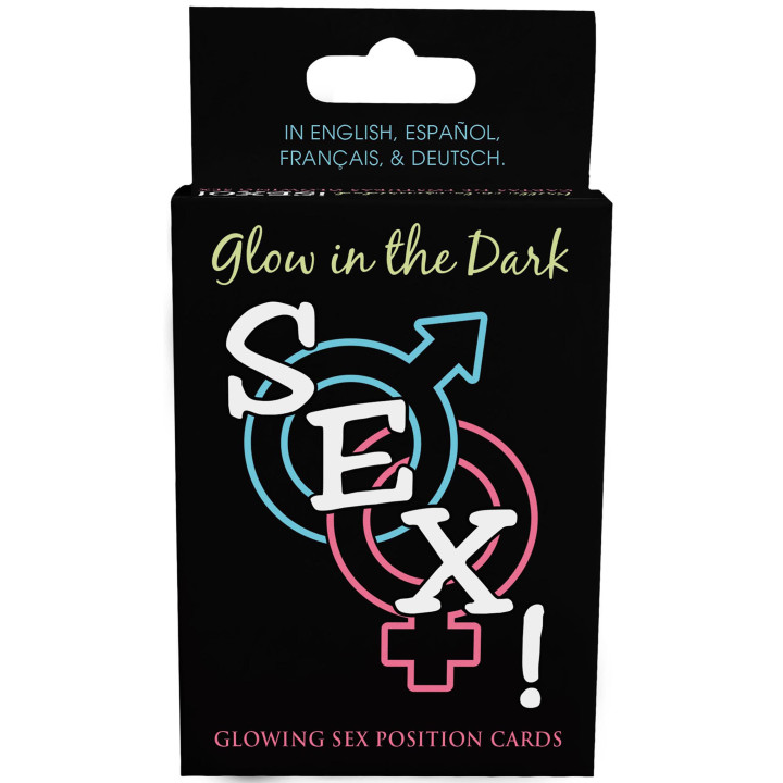 GLOW-IN-THE-DARK SEX! CARDS