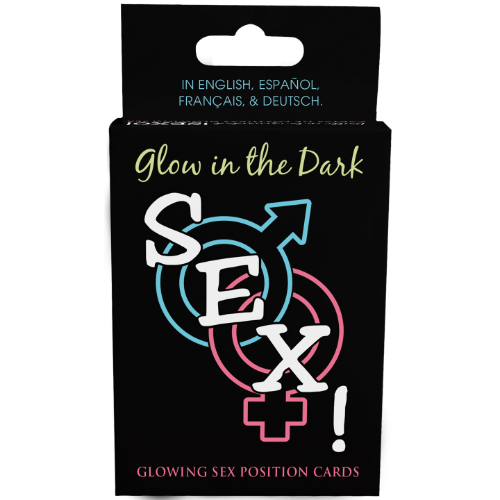GLOW-IN-THE-DARK SEX! CARDS