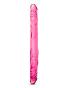 B YOURS 14 INCH DOUBLE DILDO PINK