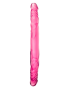 B YOURS 14 INCH DOUBLE DILDO PINK