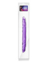B YOURS 14 INCH DOUBLE DILDO PURPLE