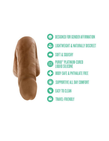 URSELF AFFIRM DILDO BROWN