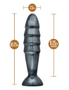 JET DESTRUCTOR CARBON METALLIC BLACK