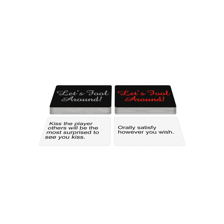 LET'S FOOL AROUND! CARD GAME