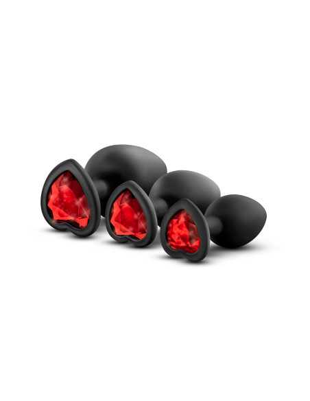 LUXE BLING PLUGS TRAINING KIT RED GEMS
