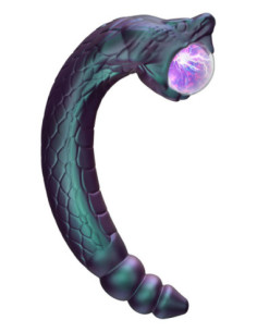 TEMPTASIA RATTLE SNAKE GLOWING PLASMA GLOBE 2