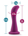 Dildo Temptasia Bellatrix Plum - Sklep erotyczny Intymnosc24.pl