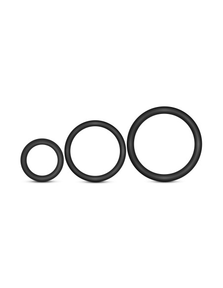 PERFORMANCE VS4 COCK RING SET BLACK