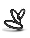 PERFORMANCE VS4 COCK RING SET BLACK