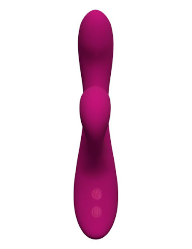 BLUSH QUINN RABBIT VIBRATOR BURGUNDY