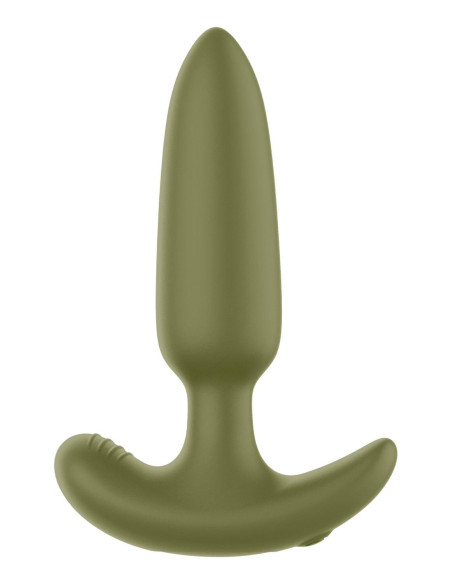 FORTO POINTED VIBRATING PLUG GREEN