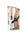 DR. SKIN 7 INCH HOLLOW STRAP ON BLACK - Sklep erotyczny Intymnosc24.pl