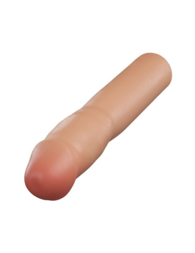 PERFORMANCE PLUS 1.5 INCH SILICONE PENIS XTENDER BEIGE