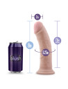 Realistyczne dildo Au Natural 8 inch - Sklep erotyczny Intymnosc24.pl
