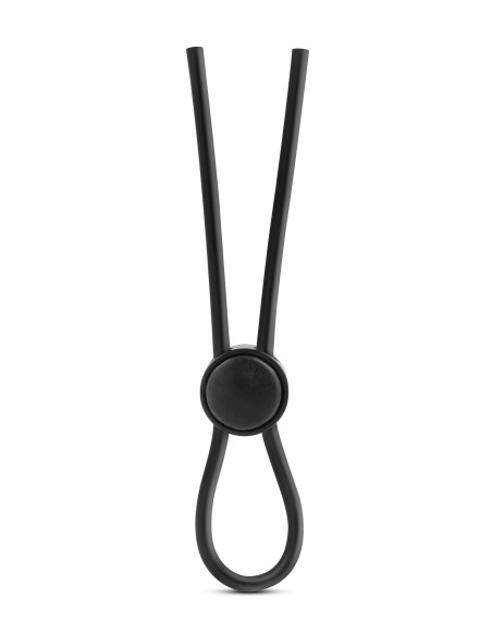 STAY HARD SILICONE LOOP COCK RING BLACK