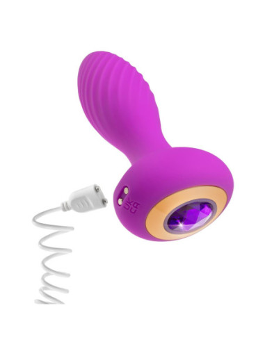 OH MY GEM CHARM PLUG AMETHYST