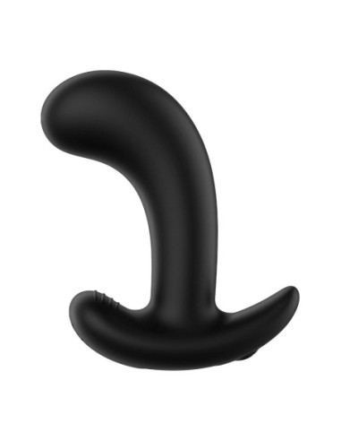 FORTO CURVED VIBRATING PLUG BLACK