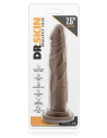DR. SKIN REALISTIC COCK 7.5 CHOCOLATE - Sklep erotyczny Intymnosc24.pl