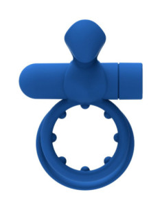 FORTO POINTER VIBRATING COCKRING BLUE 2