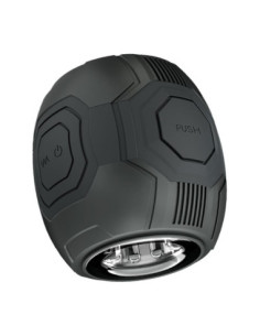 M FOR MEN DOME X VIBRATING MASTURBATOR BLACK