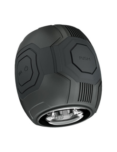 M FOR MEN DOME X VIBRATING MASTURBATOR BLACK