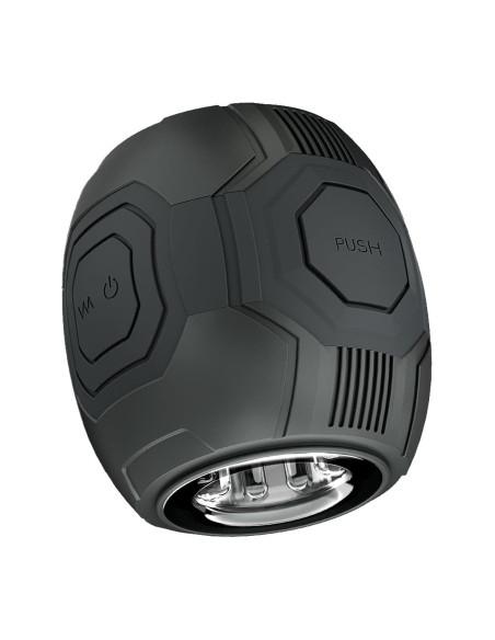 M FOR MEN DOME X VIBRATING MASTURBATOR BLACK