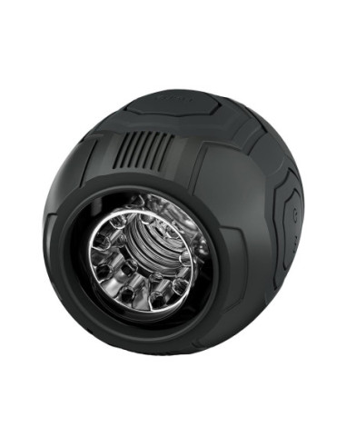 M FOR MEN DOME X VIBRATING MASTURBATOR BLACK