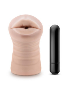 ENLUST NICOLE VIBRATING STROKER BEIGE