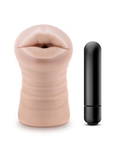 ENLUST NICOLE VIBRATING STROKER BEIGE