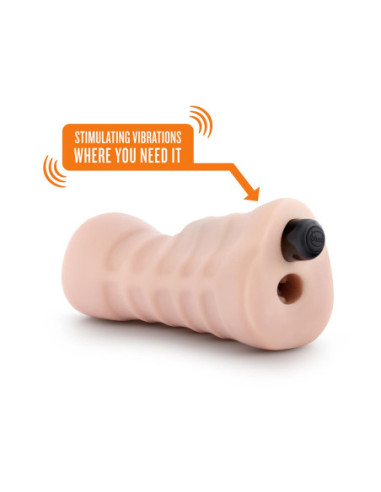 ENLUST NICOLE VIBRATING STROKER BEIGE