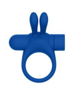 FORTO BUNNY VIBRATING COCKRING BLUE 2