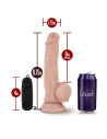 Realistyczny wibrator Dr Skin Dr Jay 8.75 inch - Sklep erotyczny Intymnosc24.pl