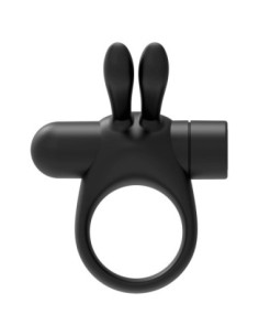 FORTO BUNNY VIBRATING COCKRING BLACK 2