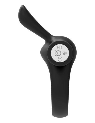 FORTO BUNNY VIBRATING COCKRING BLACK