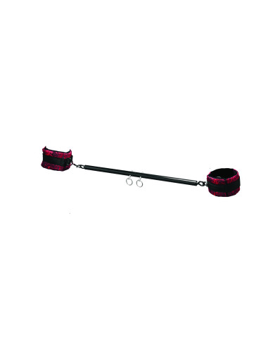 SECRET KISSES ROSEGASM SPREADER BAR SET WITH ANKLE CUFFS