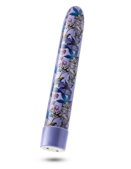 LIMITED ADDICTION FLORADELIC 7 INCH RECHARGEABLE VIBE PURPLE