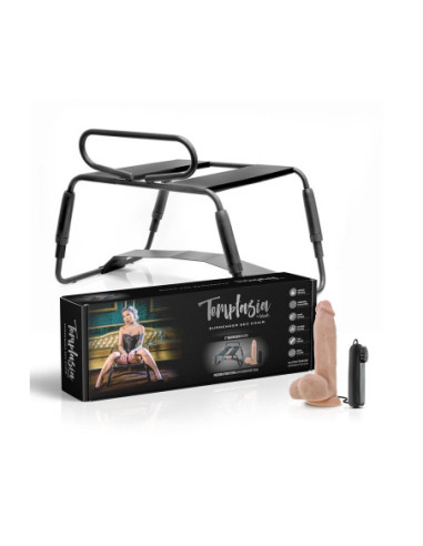 TEMPTASIA SURRENDER SEX CHAIR BLACK