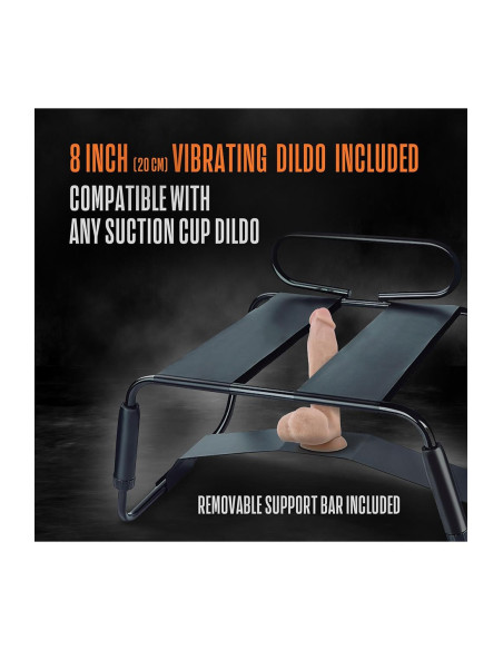 TEMPTASIA SURRENDER SEX CHAIR BLACK