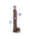 AU NATUREL DADDY 14 INCH SENSA FEEL DILDO