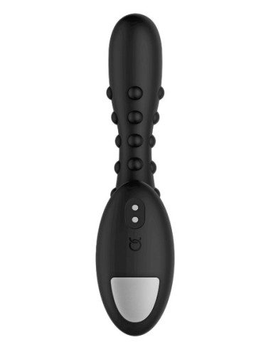 FORTO STUDDED PRO VIBRATING MASSAGER BLACK