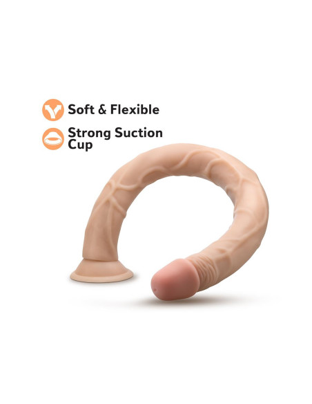 DR. SKIN 19 INCH DILDO BEIGE